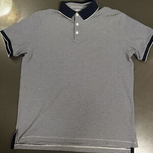 Bonobos polo navy and white